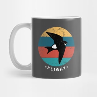 Martin bird, the flight virtuoso, design for birds lovers Mug